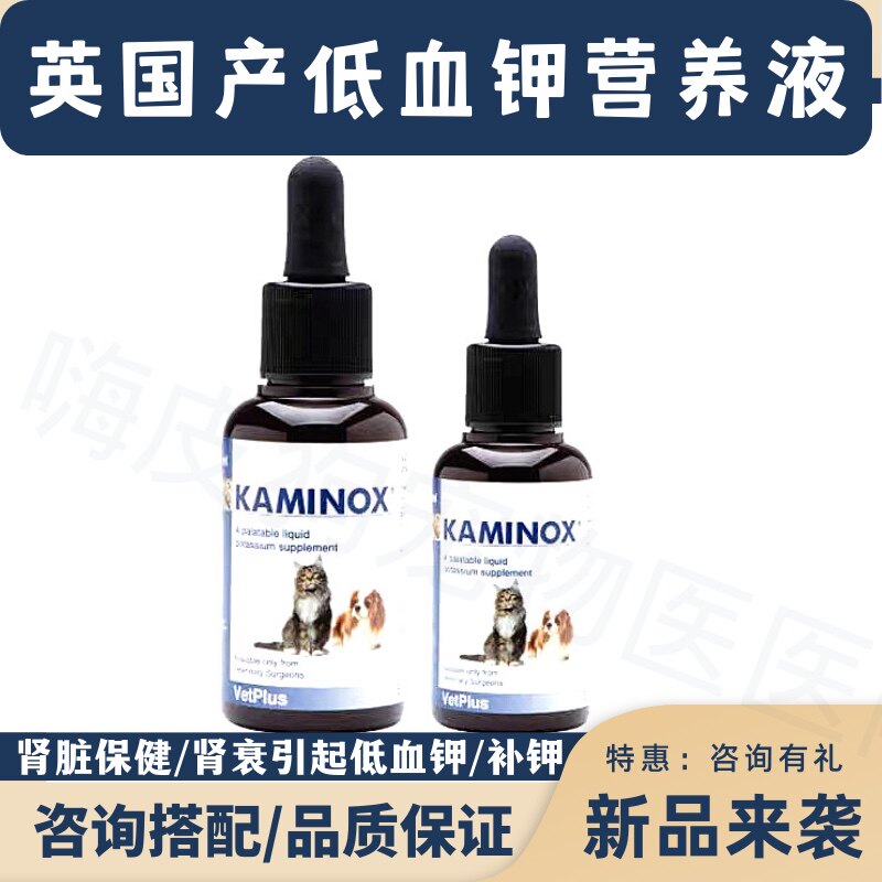 宠物营养补充剂肾衰引起低血钾症