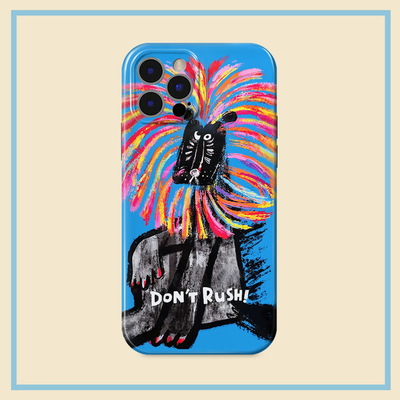 tpu软壳原创炸毛狮子IMD高清印刷