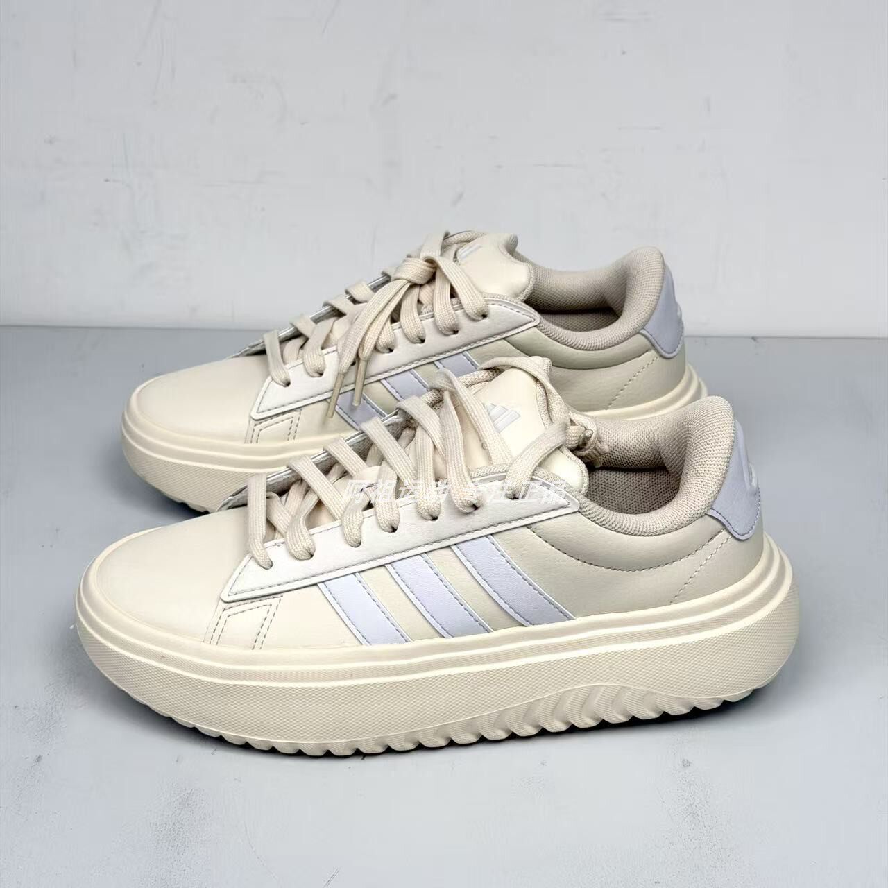 ADIDAS阿迪达斯正品 CRAND COURT PLATFORM 运动休闲鞋 JQ1078