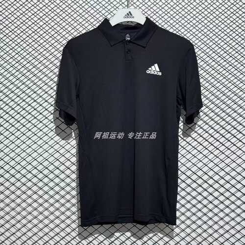 Adidas男子运动速干POLO衫短袖