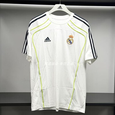 ADIDAS阿迪达斯正品REAL MADRID足球运动休闲短袖T恤 JF2591