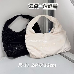 Logo徽標印花拉鏈包單肩手提云朵包HK0154 Adidas阿迪達斯三葉草