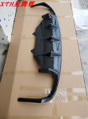 保时捷MACAN升级碳纤维后唇原车安装位MACAN后唇CF材质