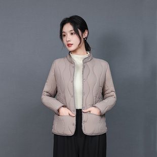 冬季棉服女士内胆加绒加厚防寒服立领保暖潮流上衣短款棉衣袄子潮