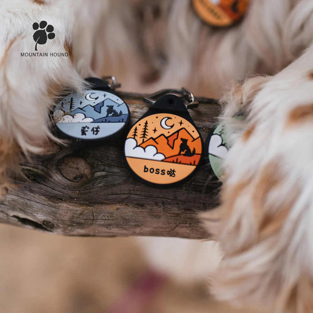 山野犬 狗牌吊牌定制防丢刻字宠物身份牌猫狗挂牌吊坠