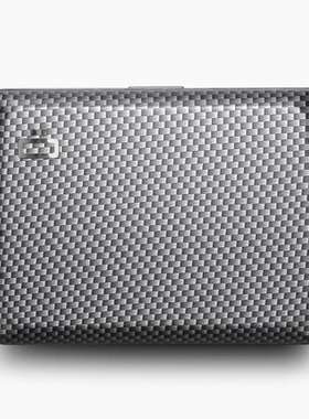 OGON欧夹法国进口rfid航空铝制铝质卡包钱包金属V2防水碳纤维纹