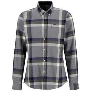 保暖透气棉质格纹日常休闲上衣爆款 衬衫 BARBOUR男士 代购