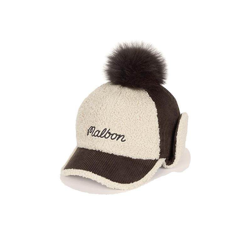 代购MALBON GOLF女士帽子保暖防风棉质毛绒冬季户外棒球帽爆款,运动/瑜伽/健身/球迷用品,高尔夫球帽,淘宝优惠券,粉丝福利购,淘宝优惠卷