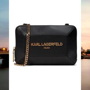 lagerfeld paris老佛爷女包Georgette时尚 karl 代购 斜挎单肩包