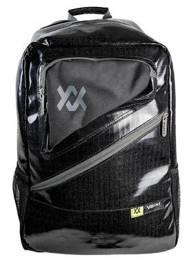 代购Volkl网球包双拍位容量独立储物隔层防滑背垫可调节肩带黑色