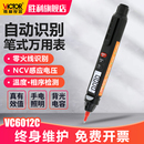 胜利笔式 万用表数字高精度一体多用表相序万能表智能电笔VC6012C