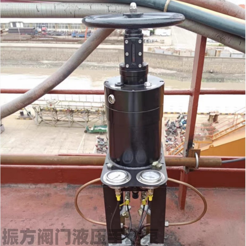 船用甲板手摇泵手动操作液压泵