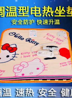 加热坐垫发热小电热毯插电式椅垫