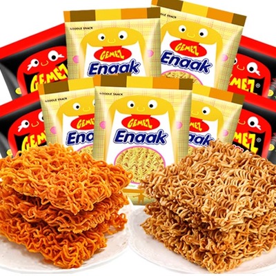 印尼进口小鸡面网红干脆面