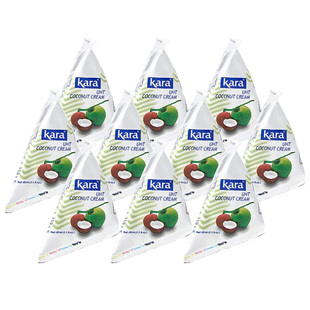 10个佳乐椰浆65ml小包装KARA牌醇正印尼进口高浓椰汁西米露原料