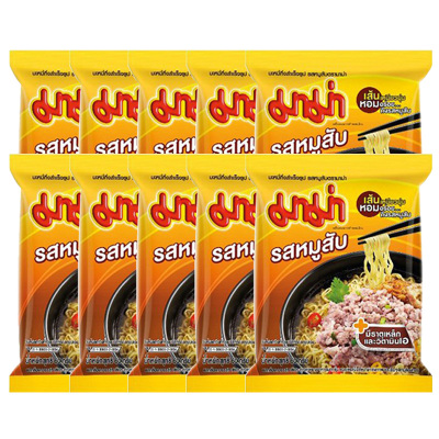 妈妈泰式猪肉末味方便速食面55g