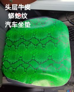 头层牛皮汽车坐垫可拆卸卡扣一垫多用多功能  宠物宝宝防脏垫