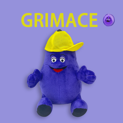 GrimaceShake毛绒公仔