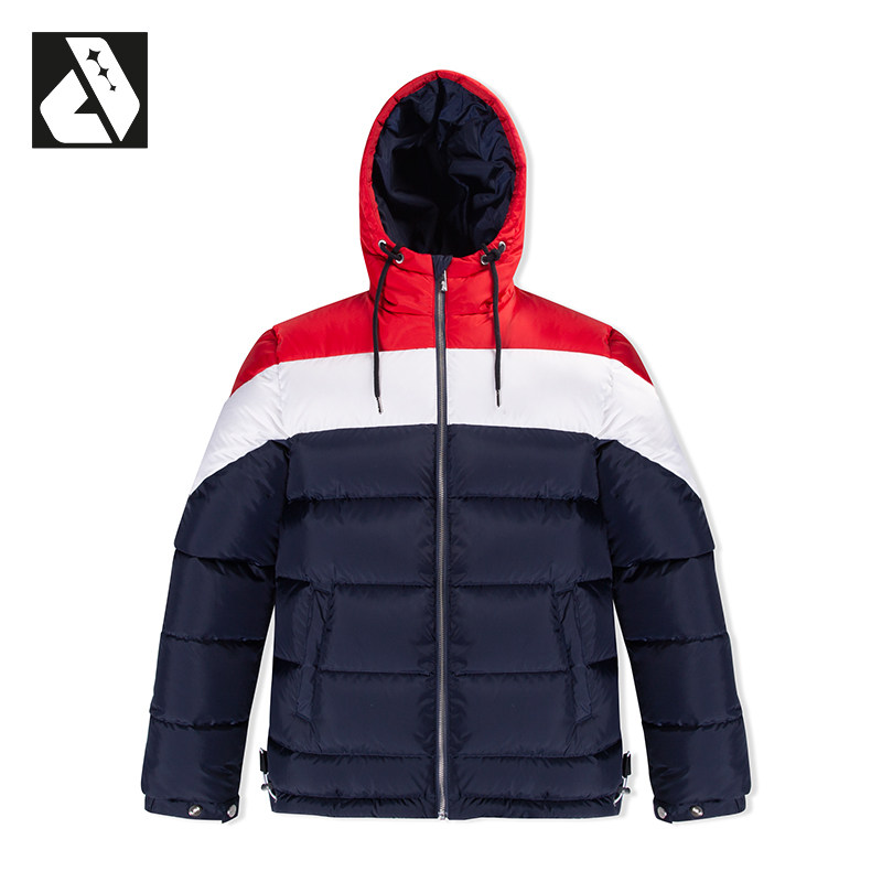 dunkelvolk/达克沃新款冬季男士连帽白鸭羽绒服加厚保暖外套潮牌