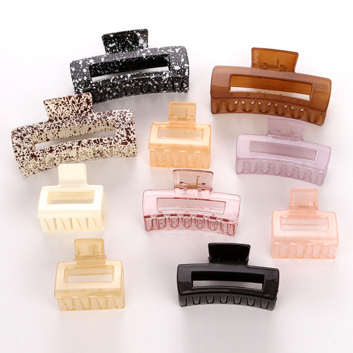 大号优雅气质方形抓夹