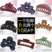 2022年网红新款 鲨鱼夹夹子头饰发夹后脑勺头发抓夹女大号发卡抓夹