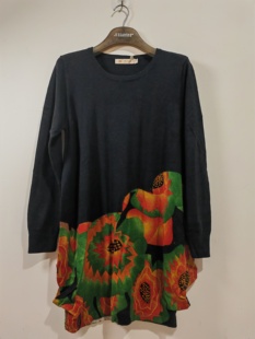 清仓特价中长款毛衣2023秋冬女装开开羊毛衫时尚百搭送运费险