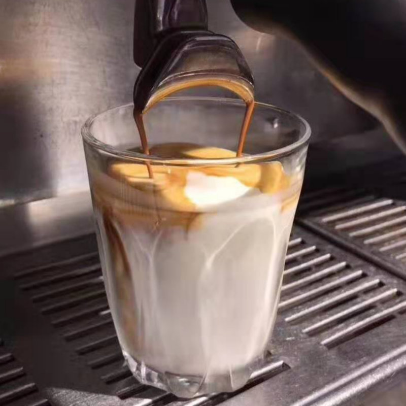 法国进口多莱斯duralex玻璃杯冷热短笛澳白拿铁咖啡杯卡布奇诺杯