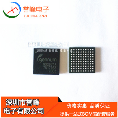 正品原装GS2971A-IBE3 丝印GS2971A BGA100视频发射器IC请询价