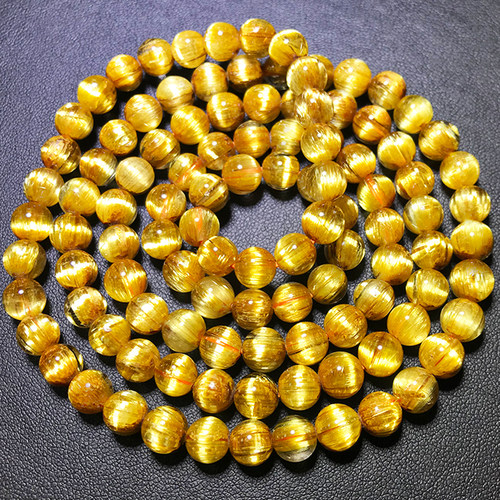 金发晶手链聚晶慧神猫眼钛晶