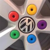适用大众轮毂螺丝帽防尘盖宝来速腾迈腾高尔夫朗逸轮胎防盗保护帽