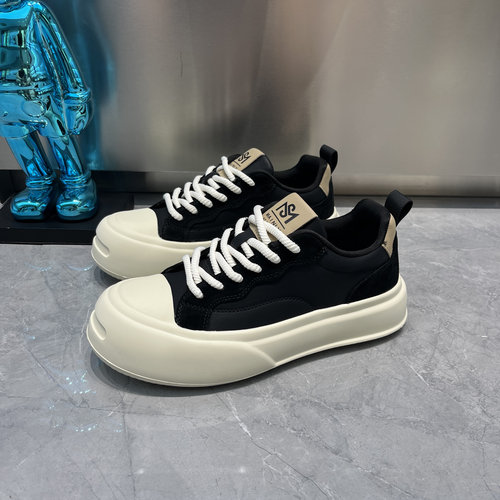 男鞋2026年春季新款潮牌百搭透气轻便软厚底运动休闲鞋丑萌板鞋男