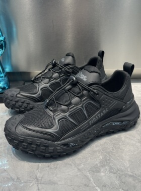 男鞋2026年春季新款透气网面鞋一脚蹬休闲鞋户外耐磨登山运动鞋男