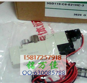 3GA119R-C4-E2H-3日本原装CKD电磁阀3GD119-C6-E21H-3/3GA110R-C6