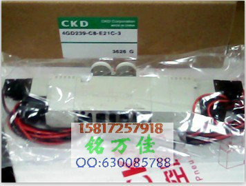 日本原装 CKD 电磁阀 4GD239-C8-E21-3 电磁阀