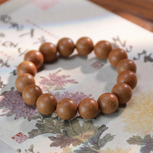 木樨桂花单圈合香珠古法天然手工制作手串药香草搓疏肝解郁手链