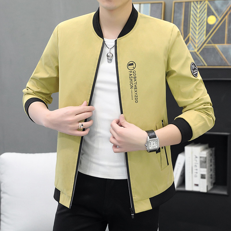 2022春季新款男士棒球领夹克休息外套XZ313B-1-J,男装夹克,星座310B-3