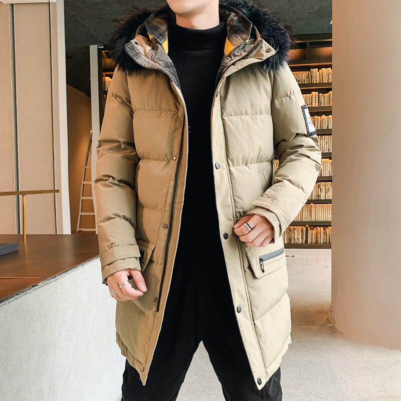 主推加厚棉服男中长款大毛领连帽棉衣外套XZ313B-1M1958-P125,男装棉衣,星座310B-3