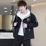 2022男士春季潮流ins男士时尚连帽夹克外套XZ313B-1-JK2202-P65，男装夹克，星座310B-3