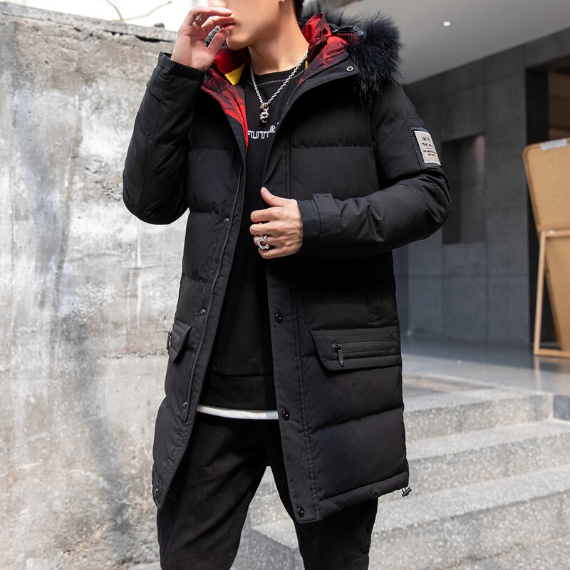 大货加厚棉服男中长款大毛领连帽棉衣外套XZ313B-1M1958-P125,男装棉衣,星座310B-3