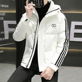 店主风羽绒服冬季男士80白鸭绒连帽羽绒外套XZ313B-1-Y801-P170，男装棉衣，星座310B-3