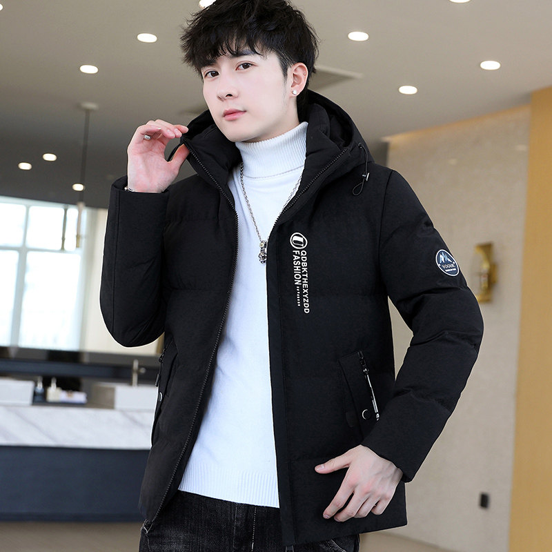 冬季新款连帽加厚棉衣男修身时尚棉服外套XZ313B-1-MY1719P85,男装棉衣,星座310B-3