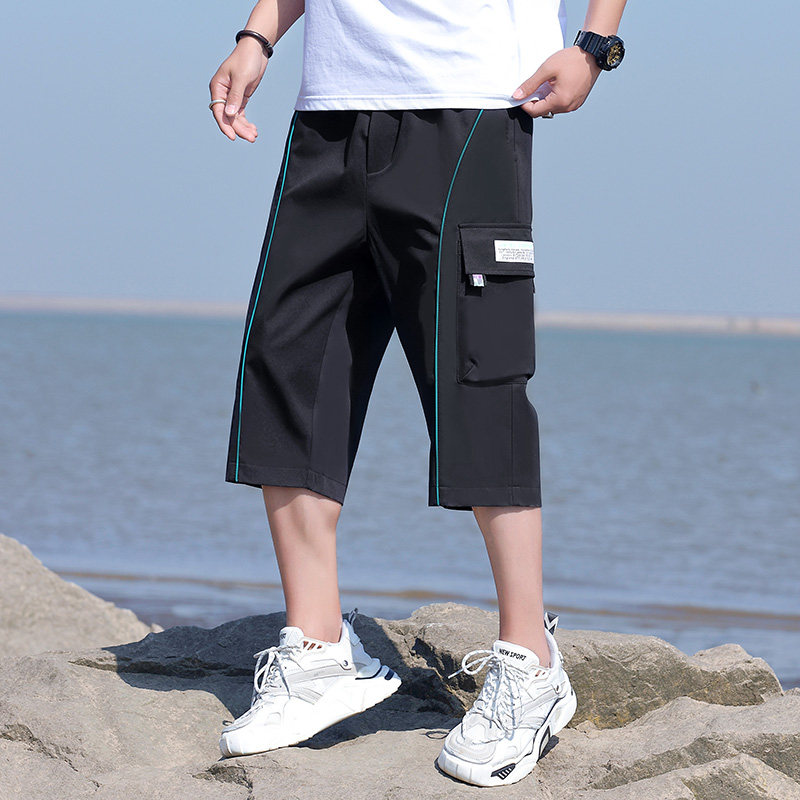 男士夏季新款潮流休闲时尚七分裤XZ313B-1-K2006-P30,男装休闲裤,星座310B-3