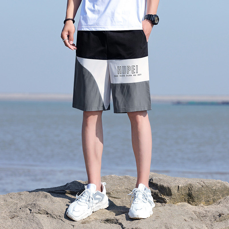 2021夏季新款男士休闲短裤潮流薄款五分裤XZ313B-1-DK2009-P20,男装休闲裤,星座310B-3