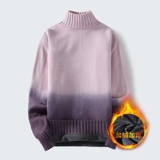 2021秋冬加绒加厚半高领毛衣男潮流针织衫XZ313B-1-CP1090-P55，男装针织衫/毛衣，星座310B-3