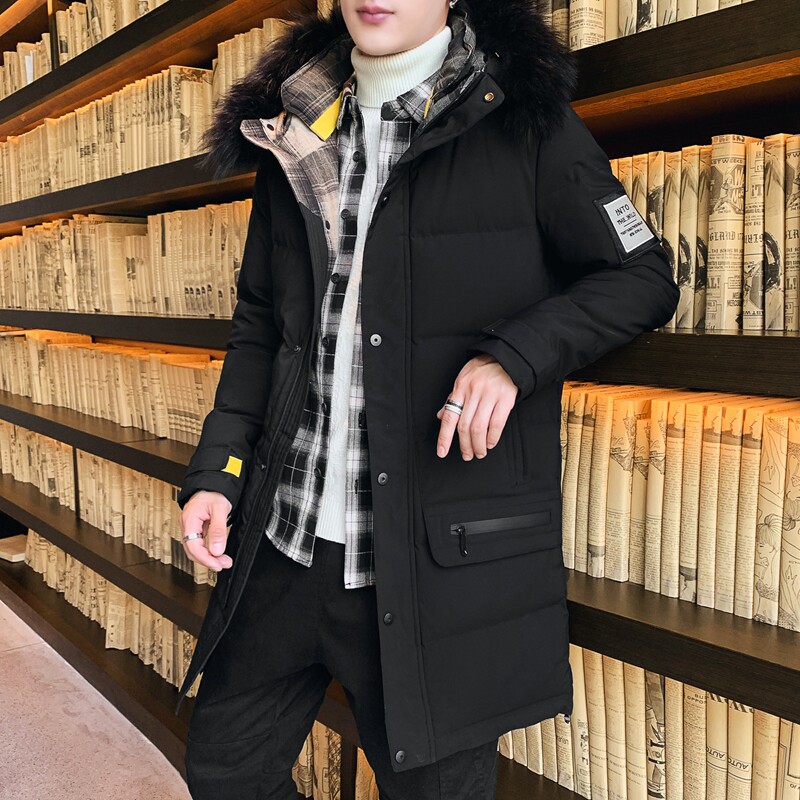 主推加厚棉服男士中长款大毛领连帽棉衣外套XZ313B-1M1958-P125,男装棉衣,星座310B-3