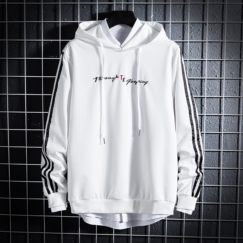 主推连帽卫衣男秋季新款潮流带帽运动休闲外套XZ313B-1WY88-P25,男装卫衣,星座310B-3
