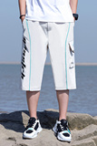 2022男士夏季新款潮流休闲时尚七分裤XZ313B-1-K2006-P30，男装休闲裤，星座310B-3