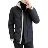 MY8608-P100羊羔绒保暖高领棉服冬季青年休闲羽绒棉外套棉衣，男装棉衣，星座310B-3