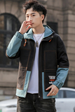 2022春季新款潮流ins男士韩版时尚连帽夹克上衣XZ313B-1-J，男装夹克，星座310B-3