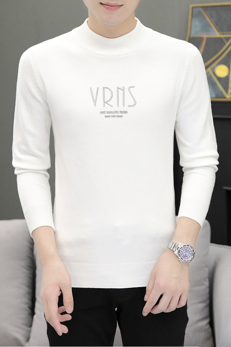 毛衣男秋季新款男士套头大码半高领针织衫XZ313B-1CP1751-P35,男装针织衫/毛衣,星座310B-3
